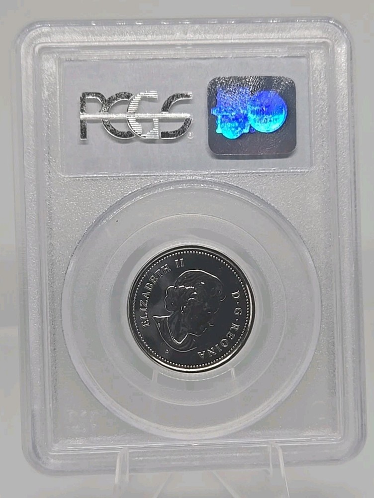 2004-P CANADA 25 CENT MOOSE PCGS MS67