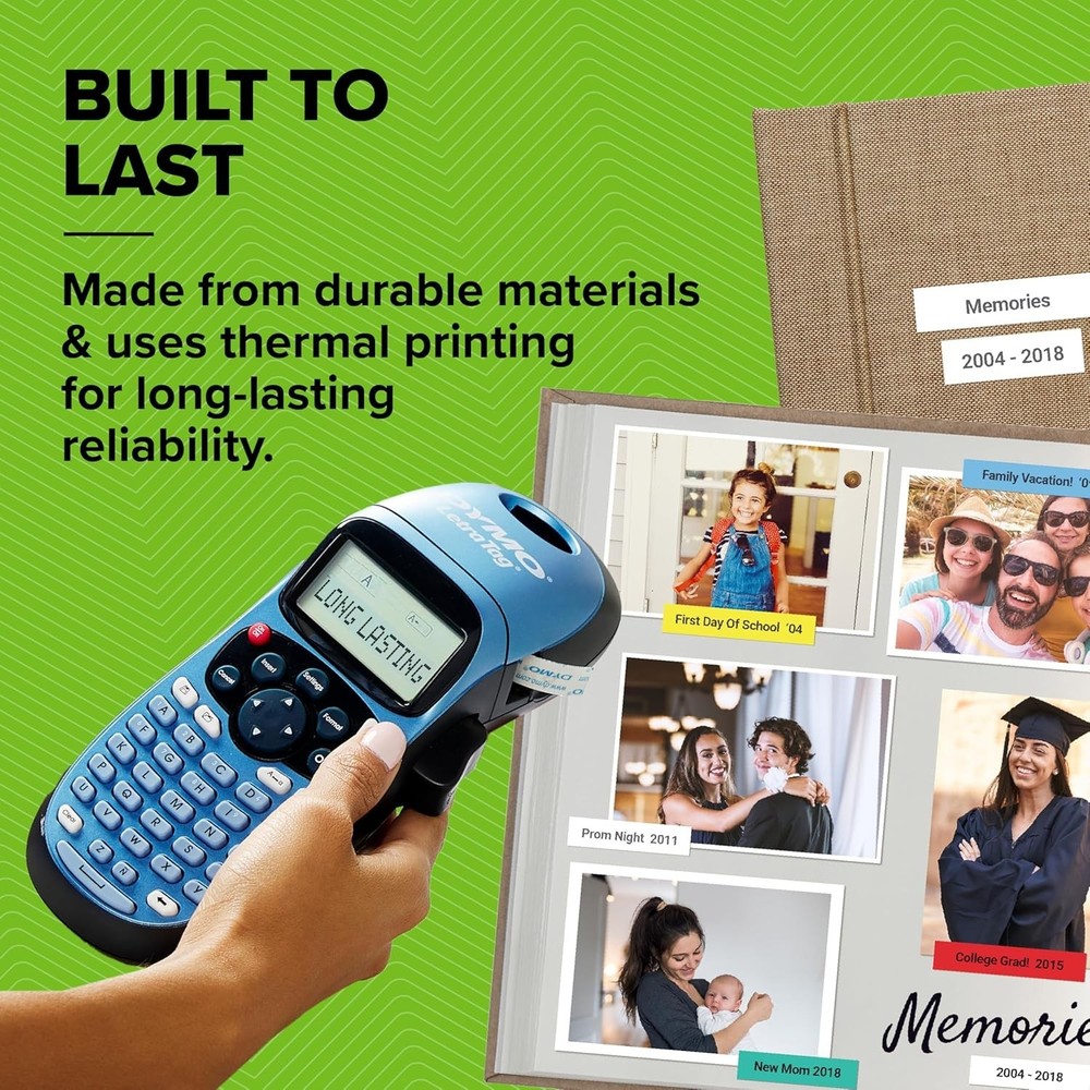 Battery-Operated Label Maker for Quick Printing and Organization Tasks