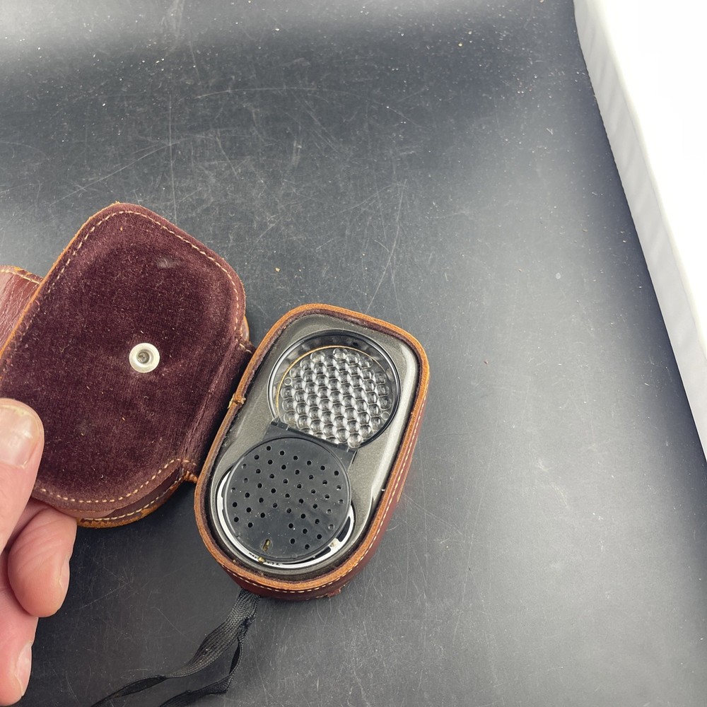 Weston Master II Light Meter Model 735 • Vintage • With Leather Case