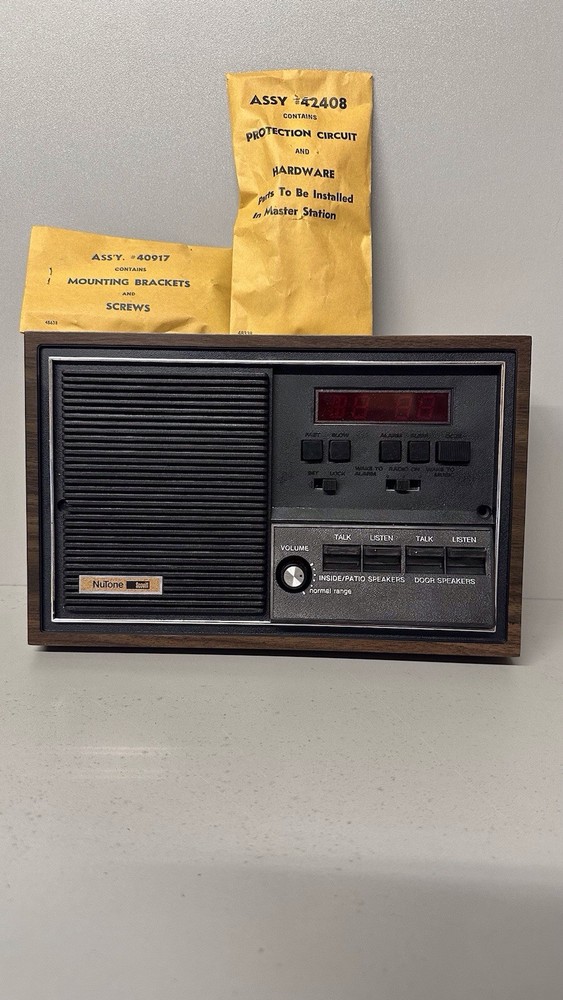 ISC-47 Nutone Speaker Clock Timer