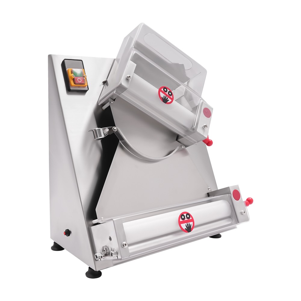 4"-16" Electric Dough Roller Sheeter Pastry Pizza Maker Press Making Machine