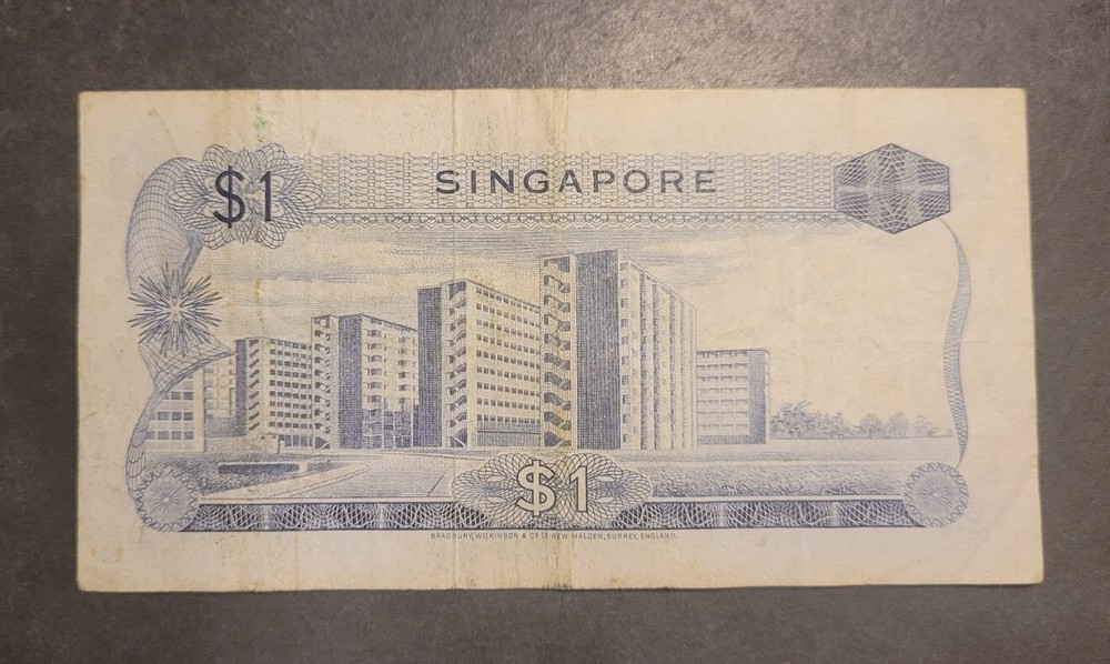 Singapore $1 1972