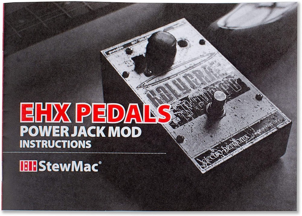 StewMac EHX Power Supply Pedal Mod