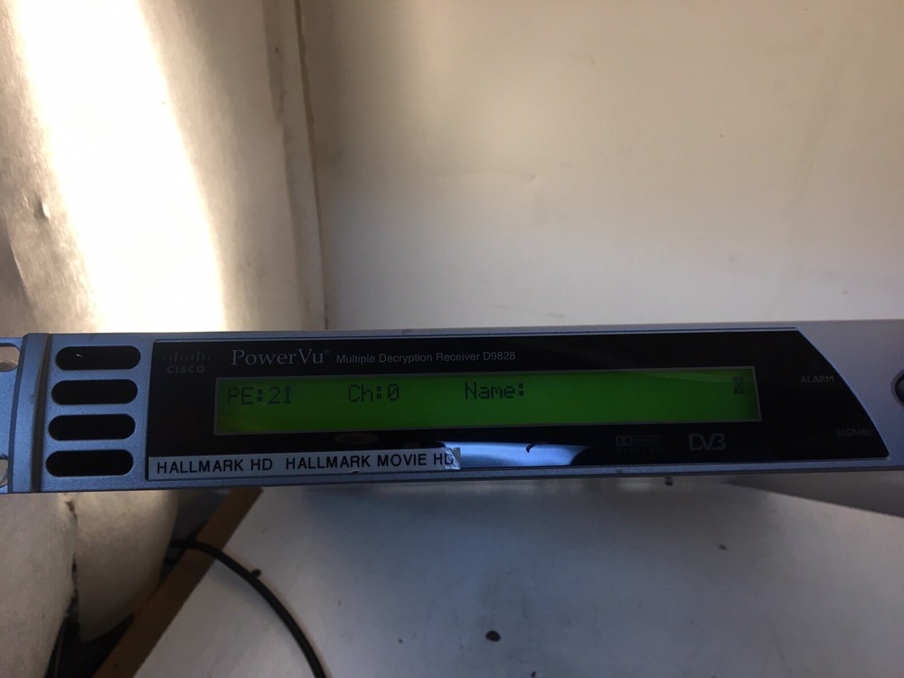 Cisco PowerVU Multiple Decryption Receiver D9828 UNTESTED OFFERS WELCOME