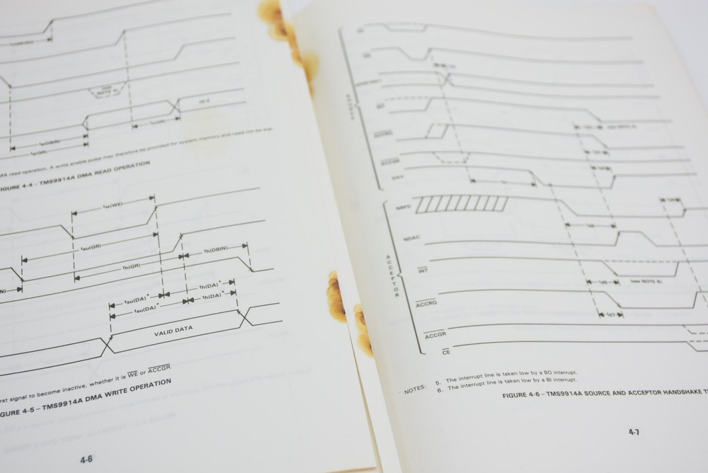 Texas Instruments 9900 TMS9914A GPIB Controller Data Manual