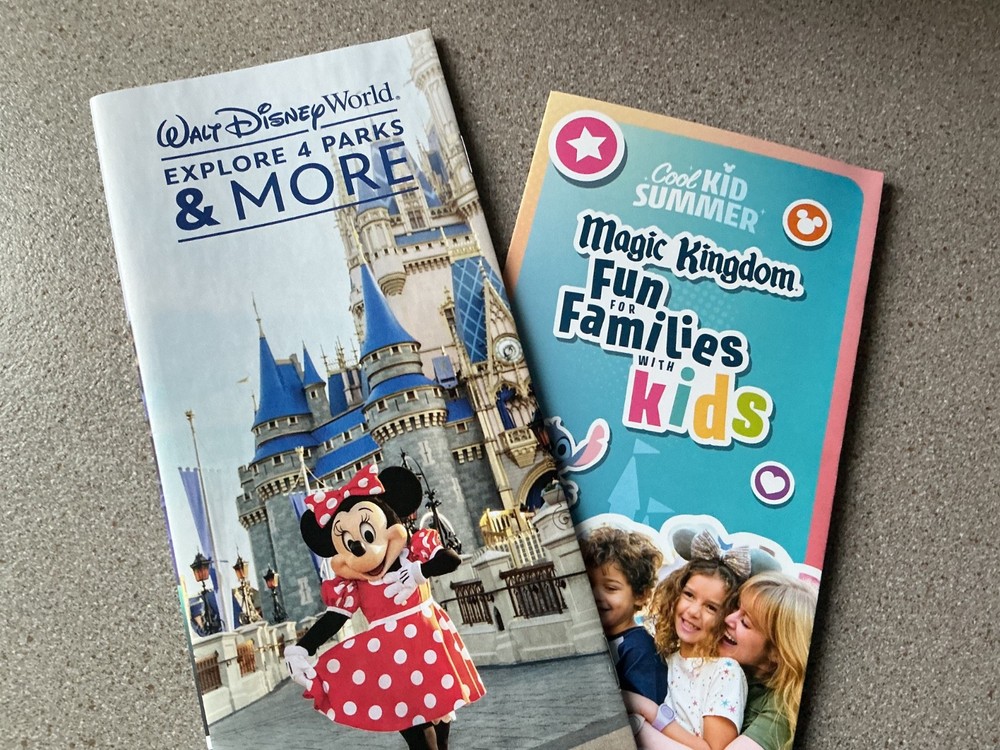 DISNEY WORLD FLORIDA. EPCOT Disability Guide Map + Child’s Guide. “FREE POST”