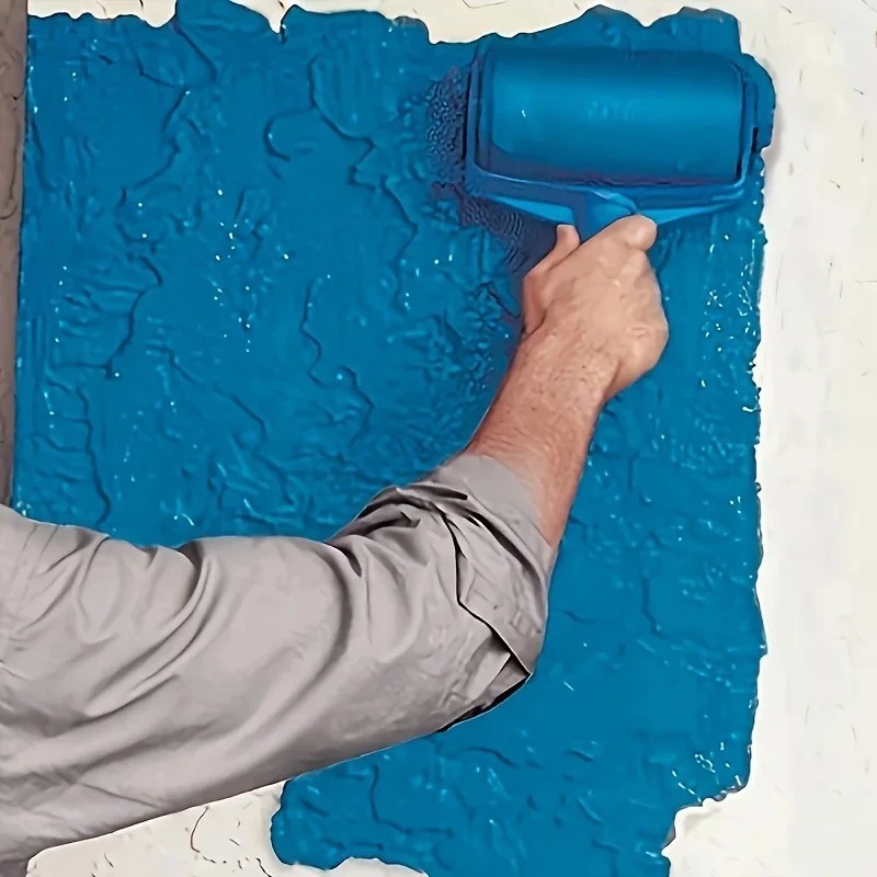 1pc Self-Priming Large Drum Wall Brush – Latex Paint Tool for Efficient Coverage