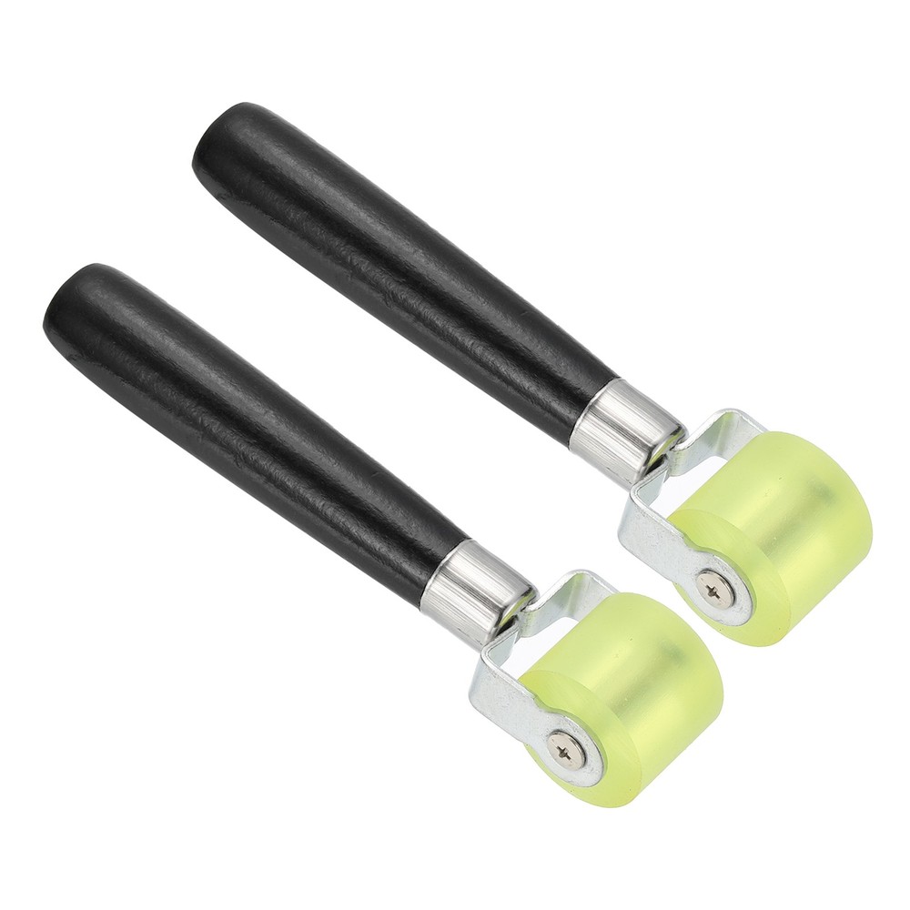 2Pack 1.2" Sound Deadening Roller Insulation Tool Seam Roller Black