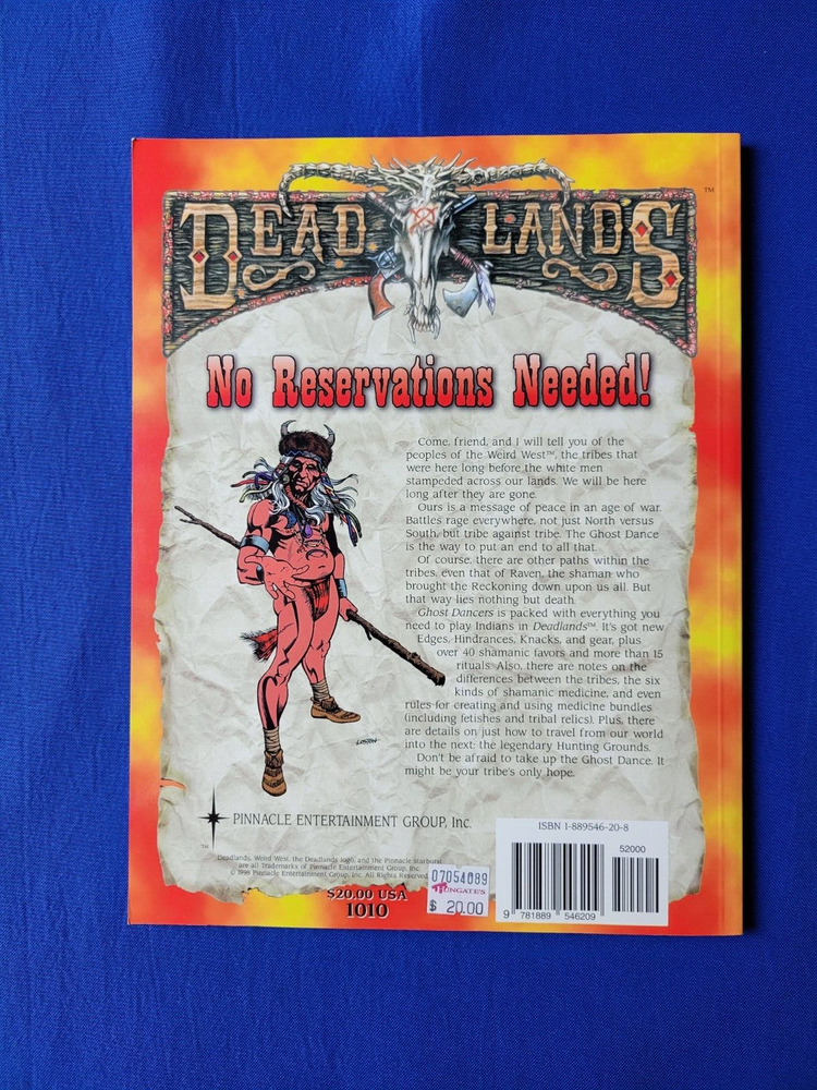 Ghost Dancers - Deadlands 1010