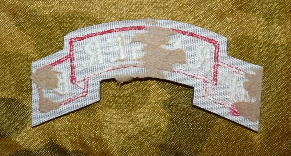 WW2 USA 14th Ranger Battalion Embroidered Scroll Shoulder Patch (repro)