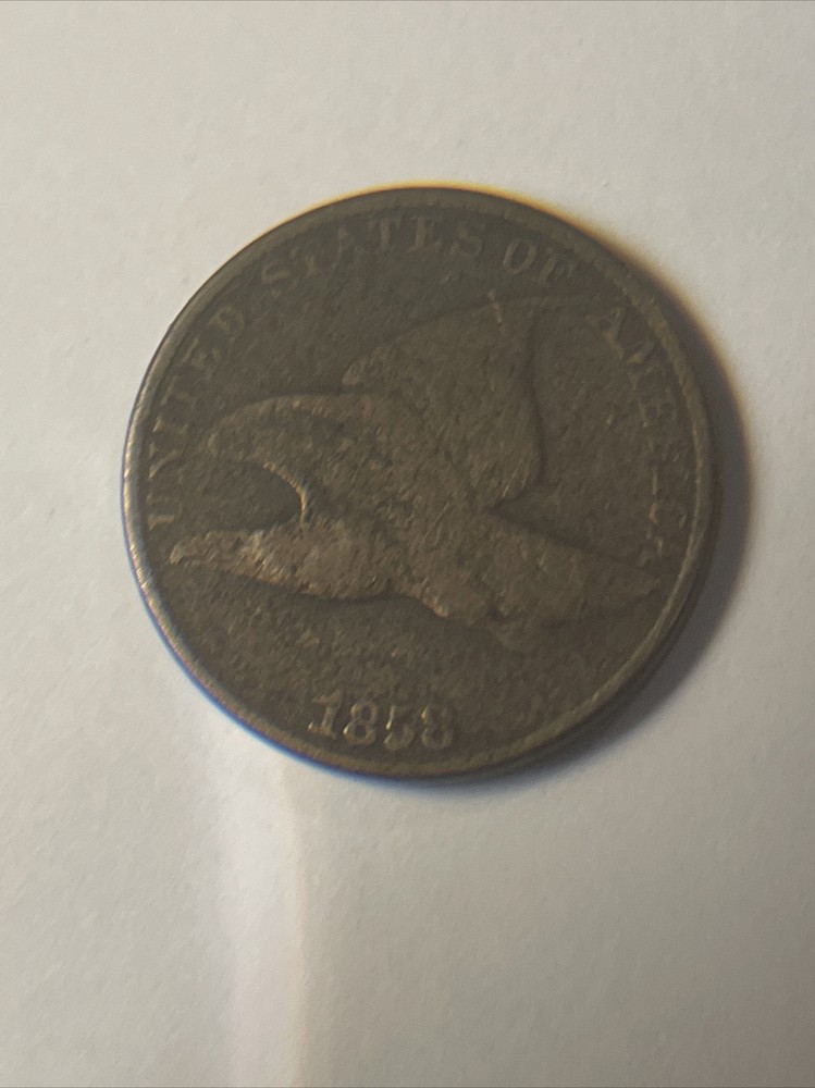 1858 LL Flying Eagle Cent