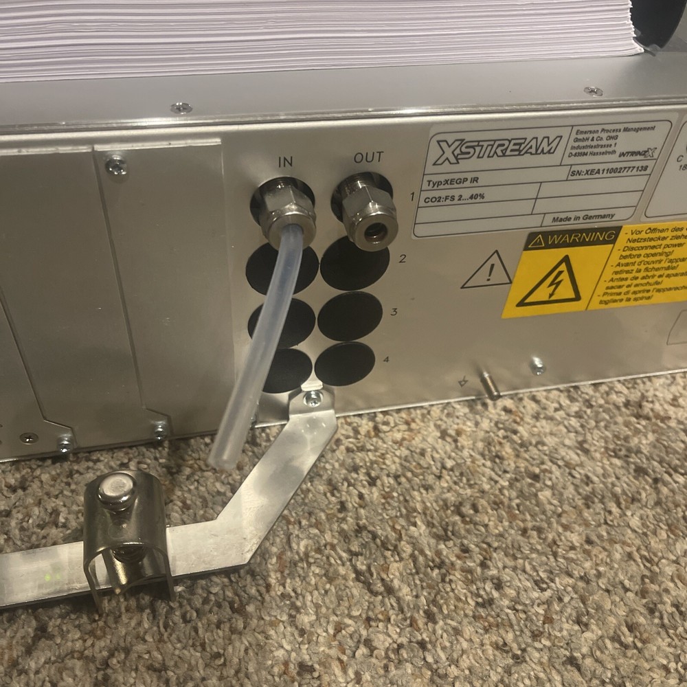 EMERSON X-stream ROSEMOUNT Analytical XEGP-IR Continuous Gas Analyzer