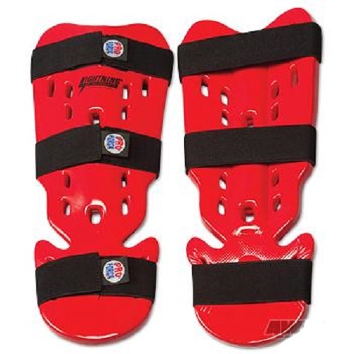 Proforce Karate / Tae Kwon Do Shin Guards - Red