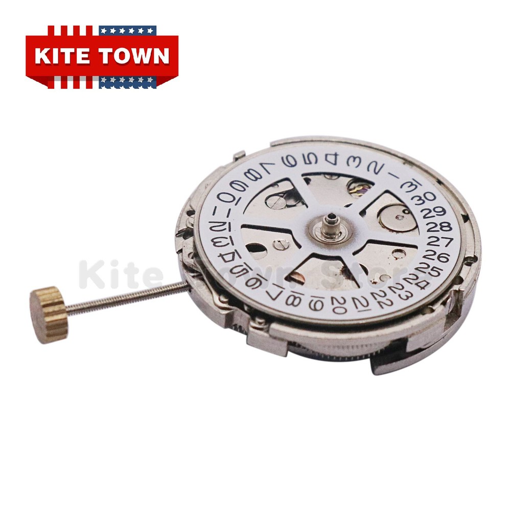 New Silver Automatic Date Movement For DG2813 Asian 2813