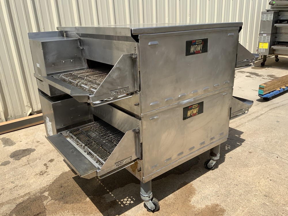 2018 Middleby Marshall PS638G Gas Conveyor Pizza Oven Double Stack WOW2 nacho 2