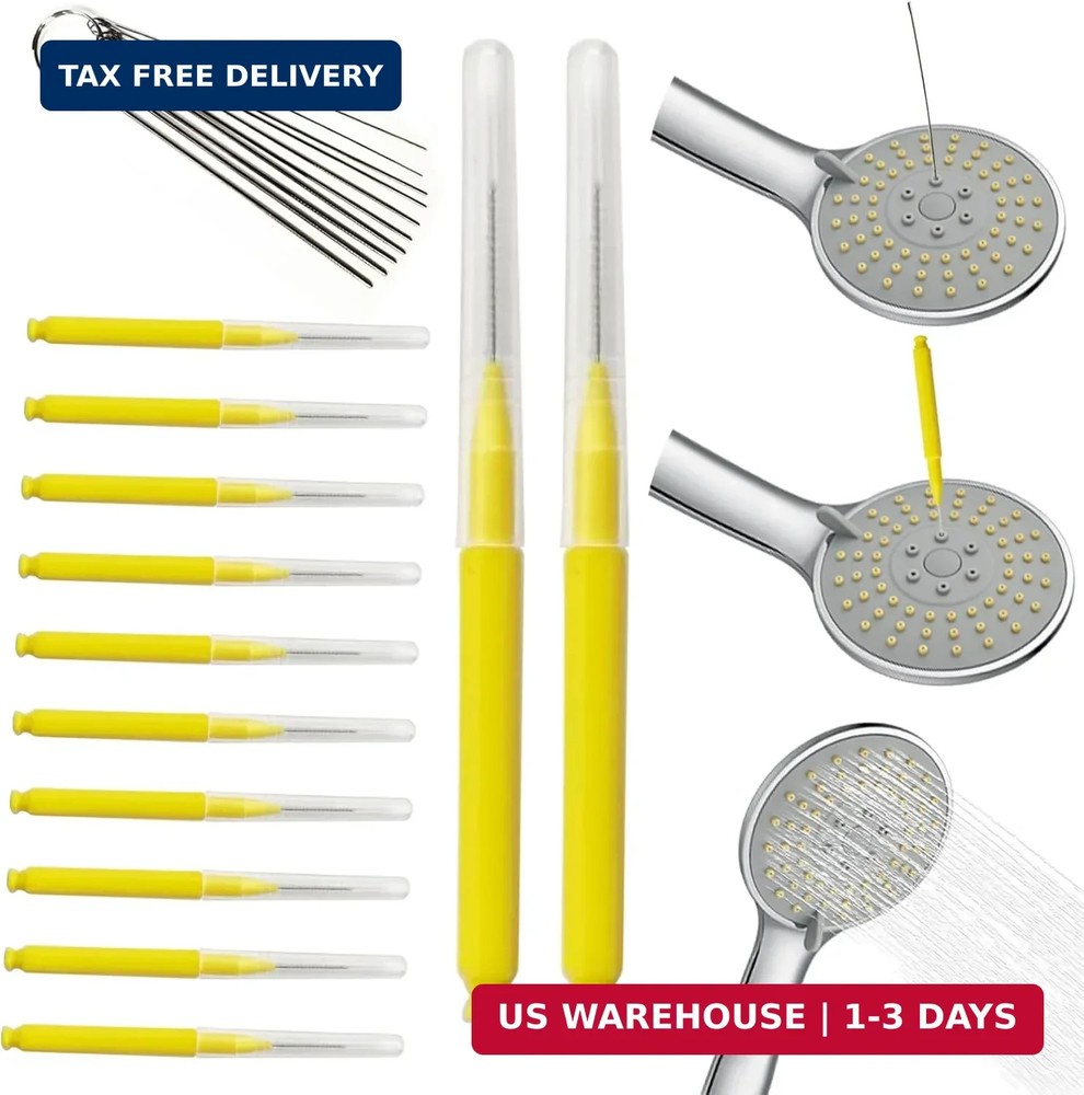 Multiplesize Showerhead Cleaner Tools, Shower Head Cleaning Brushes Small Hole,