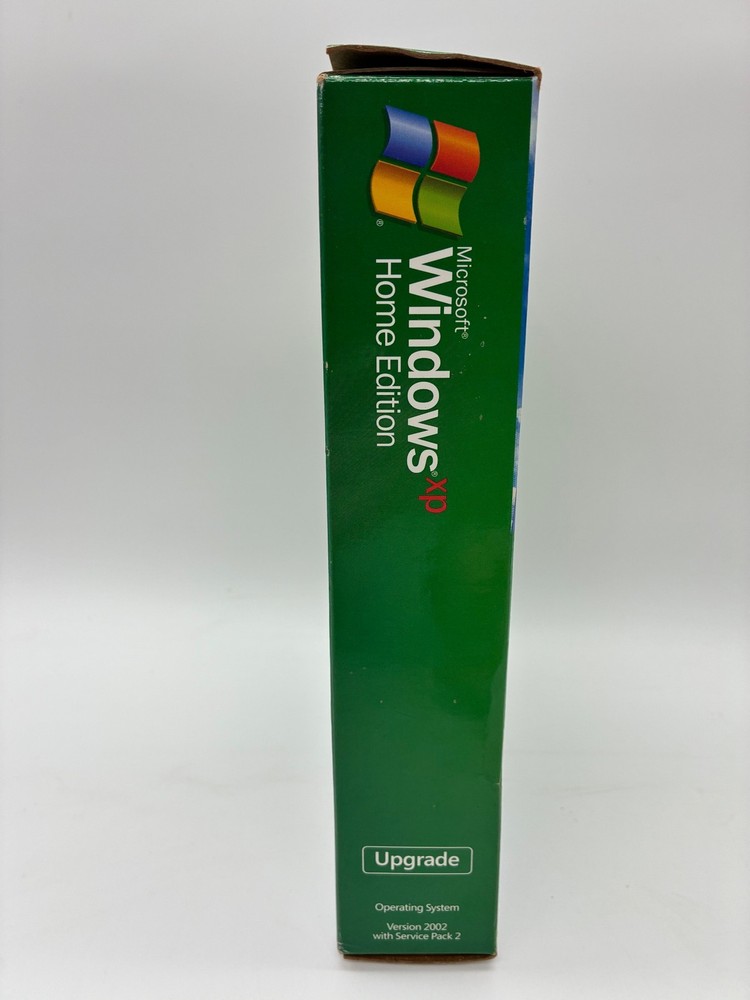 Microsoft Windows XP Home Edition Upgrade Boxed Retail Version 2002 SP2 Original