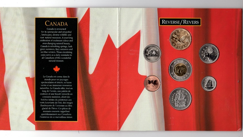1997 Oh Canada! Uncirculated Coin Set