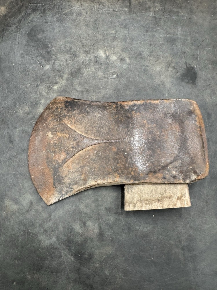 Vintage Phantom Bevel Single Bit Axe Head Unmarked
