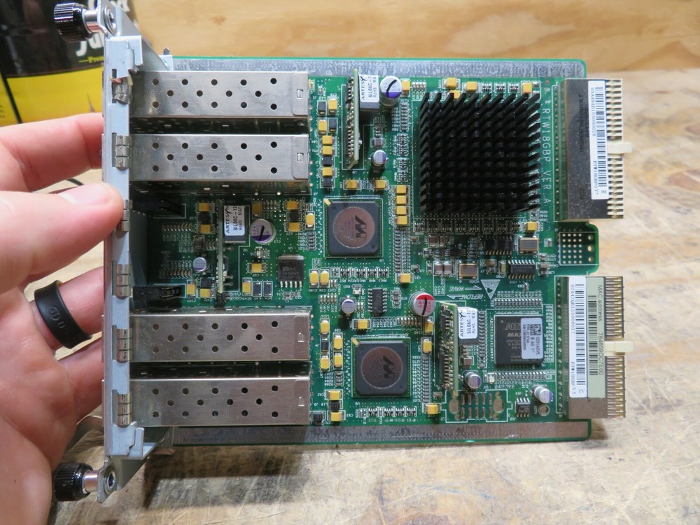 HP FlexNetwork 8GbE JC164A 6600 8GbE WAN HIM Router module TESTED