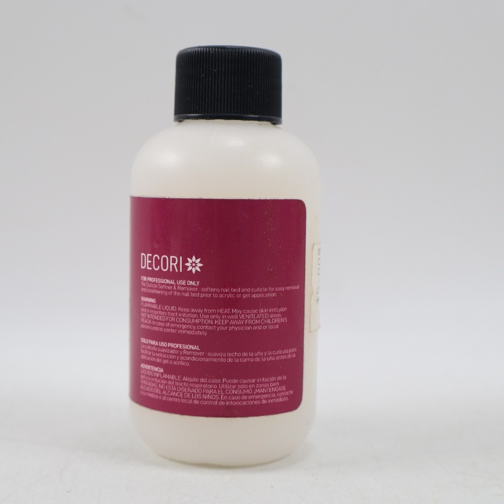 4 PACK DECORI Professional Cuticle Softner Remover 4 oz Each