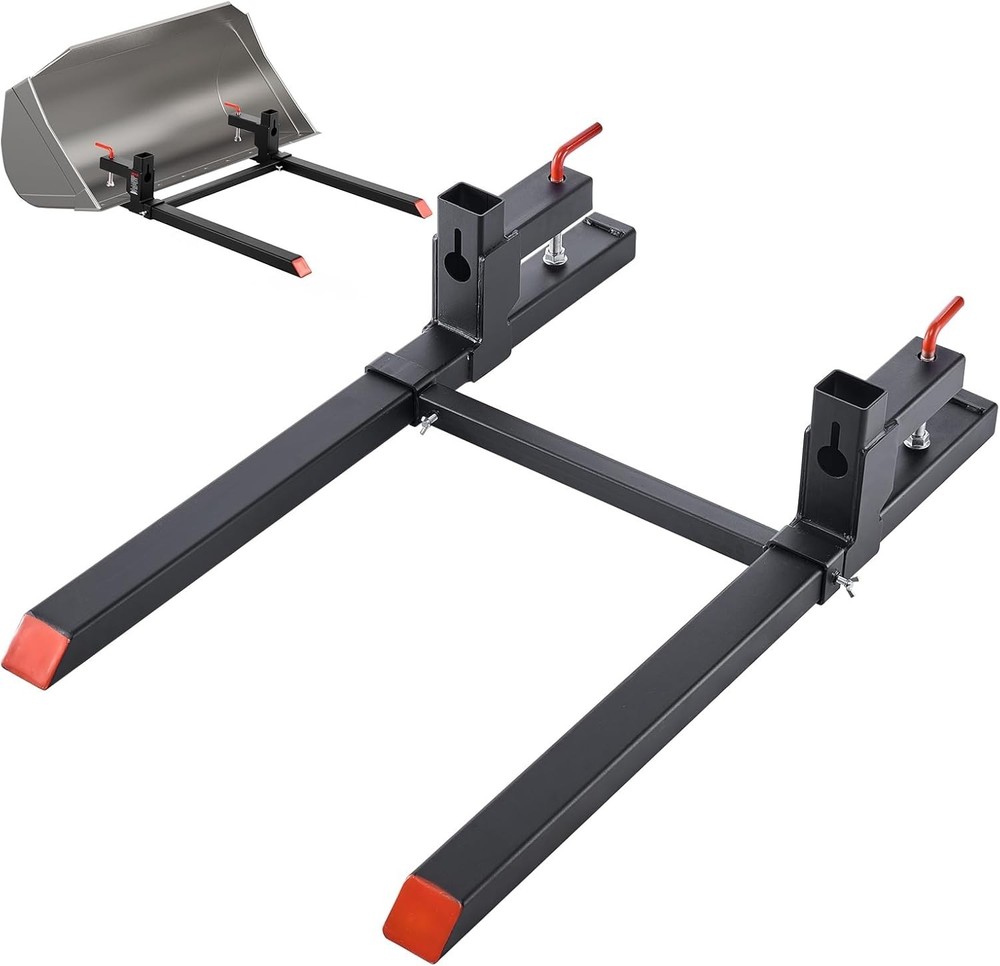 Efficient 43-Inch Pallet Forks with Strong Locking System for Material Handling