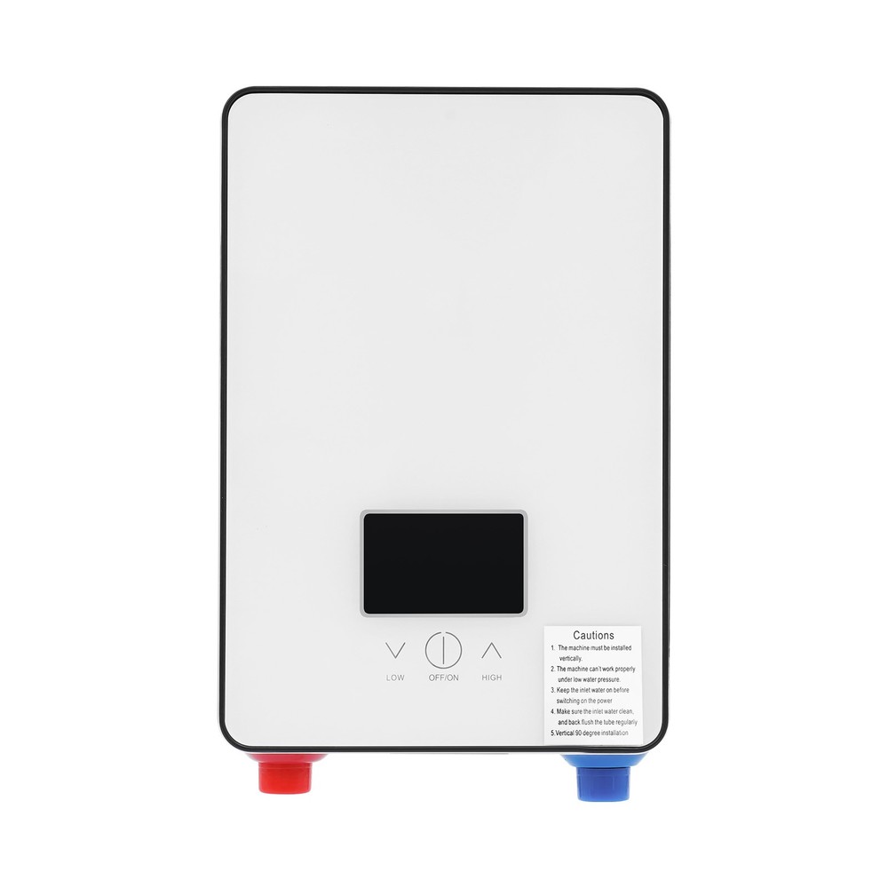 4500W 110V Whole House Electric Tankless Instant Water Heater with Shower Head