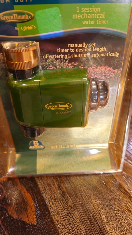 GreenThumb 583684 Medium Duty 1 Session Mechanical Water Timer
