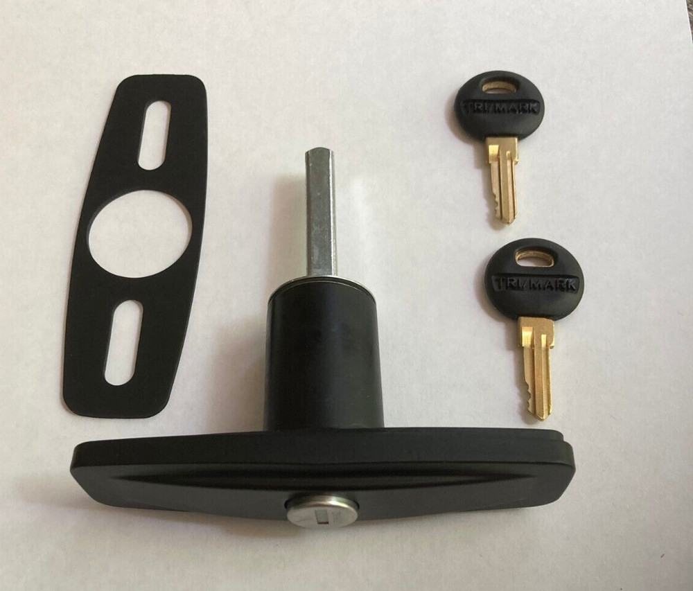 Truck Bed Tonneau Lock Pop-up T-handle TM903 Keys Clockwise TriMark