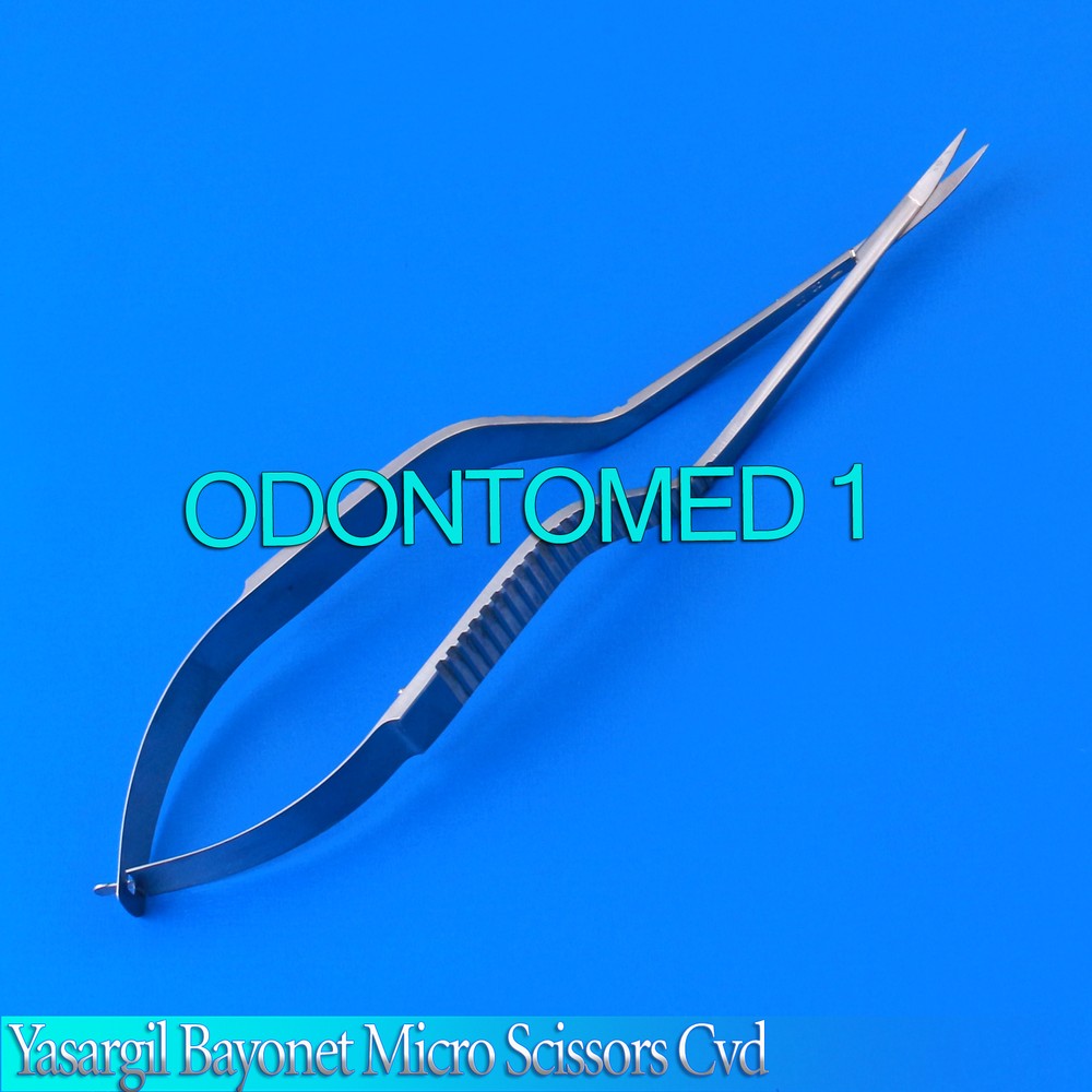 Micro Scissors 7.5" Yasargil Sharp/Sharp Curved Surgical Instruments