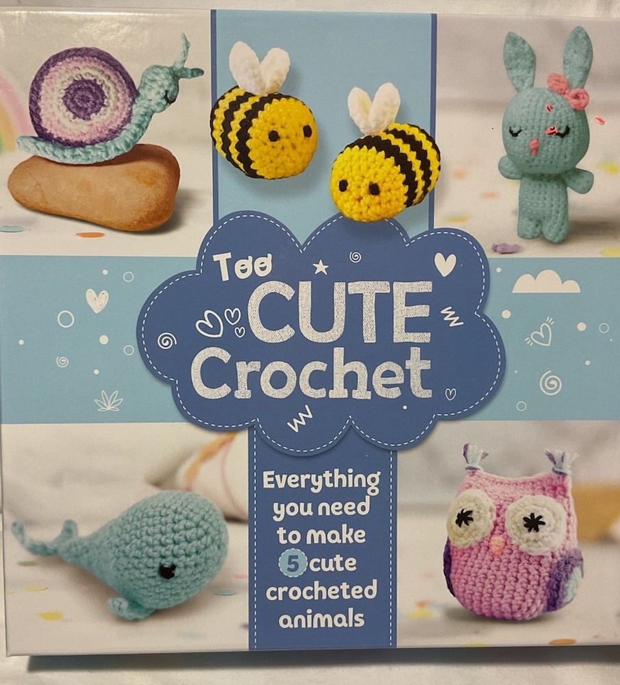 Too Cute Crochet Kit Make 5 Animals