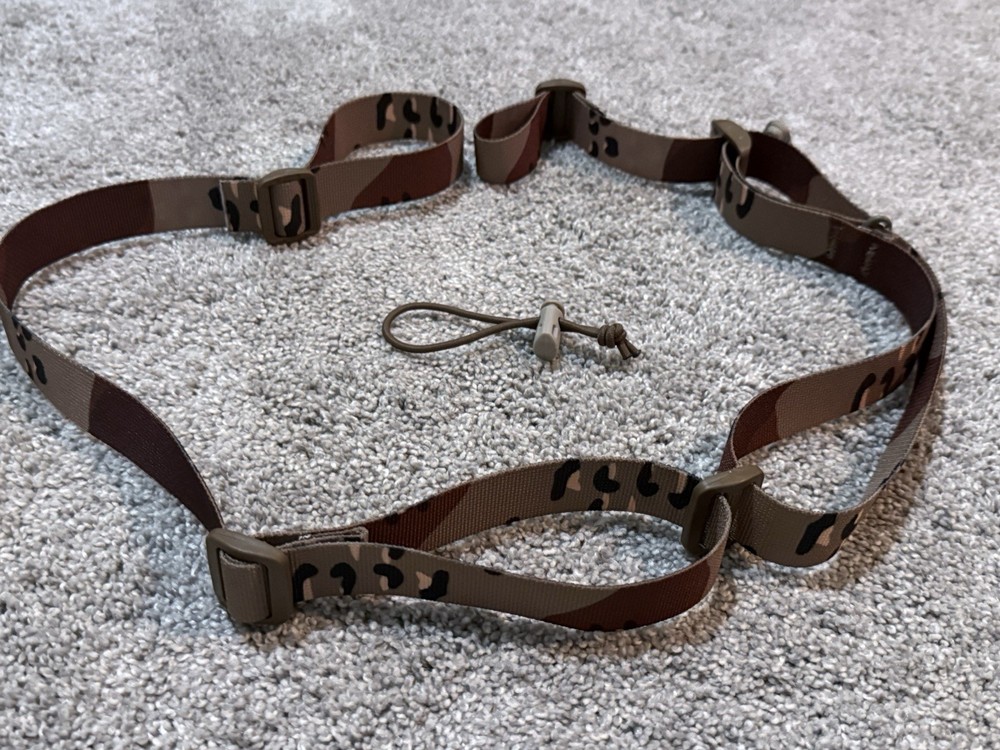 Whisper Sling 2 Point Quick Adjust with Slack Bungee Chocolate Chip Camo