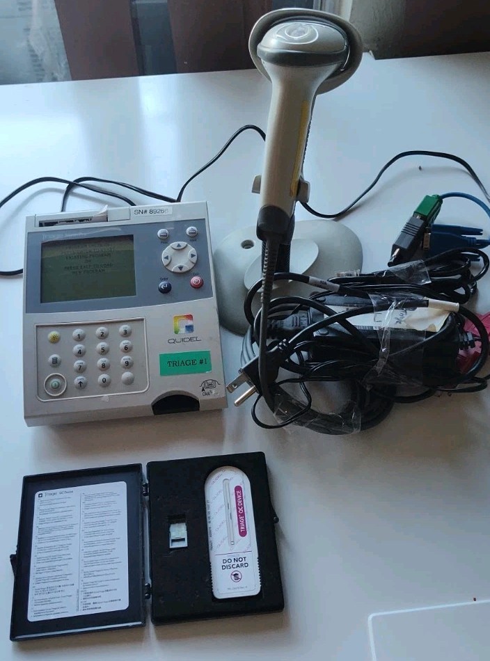 Alere Triage Meter Pro Chemistry Analyzer.