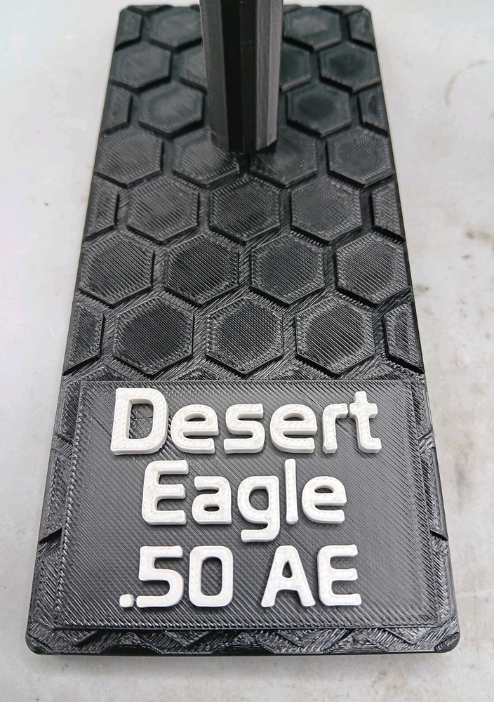 Desert Eagle .50 AE Pistol Display Stand - Multiple Colors Available!