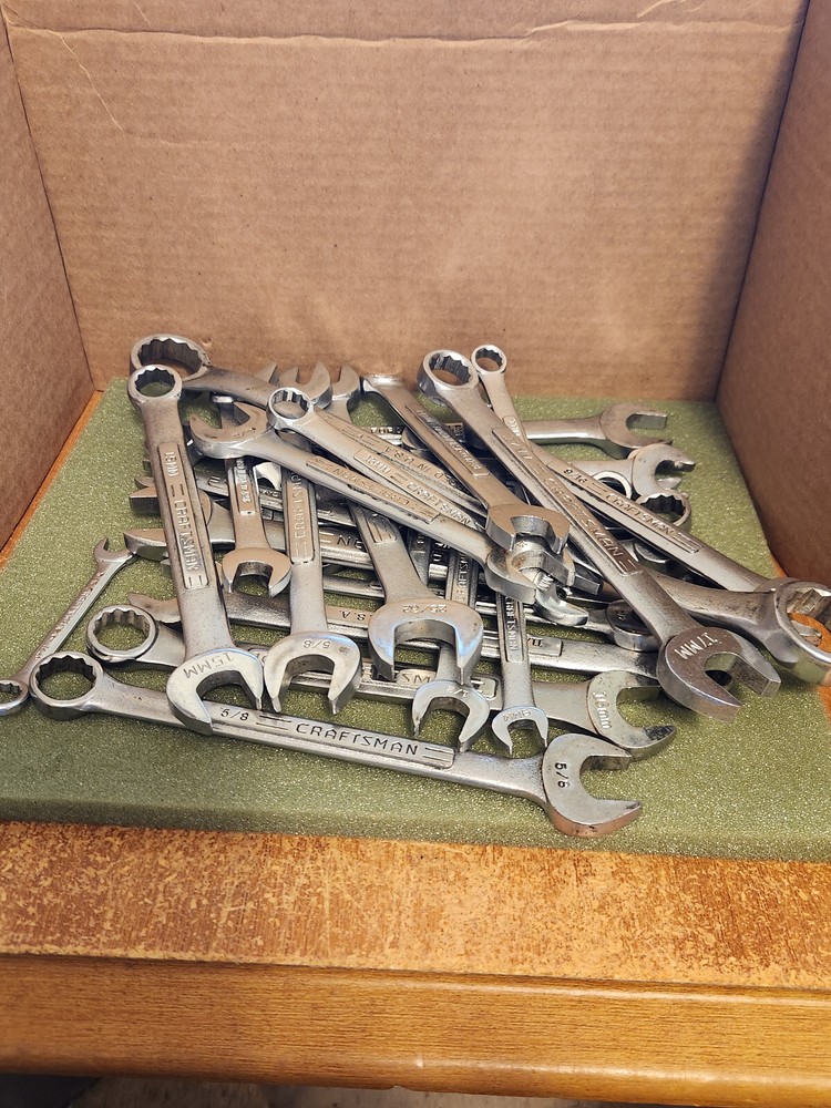 Craftsman Combination Wrenches SAE -- Lot 3158