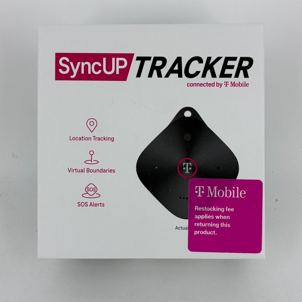 T-Mobile Sync Up Tracker 2nd Gen 4G 64MB Black Kit