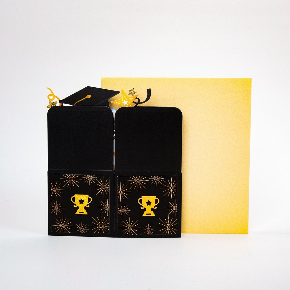 Graduation Celebration - Pop Up Graduation Card with Envelope