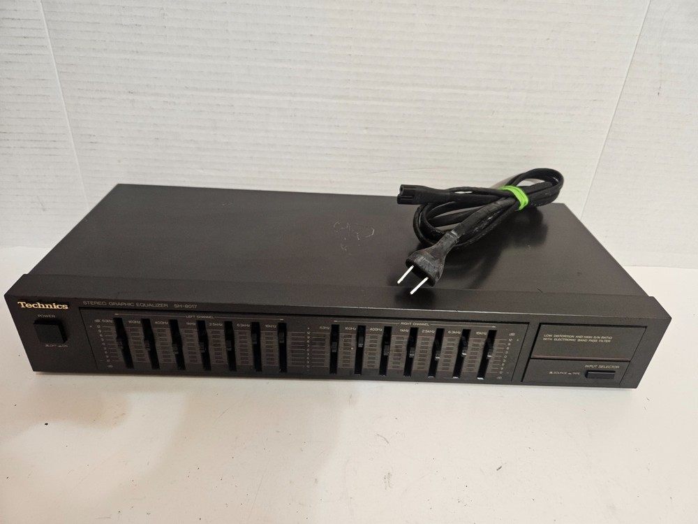 Technics SH-8017 7-Band Graphic Equalizer – Vintage Hi-Fi Tested