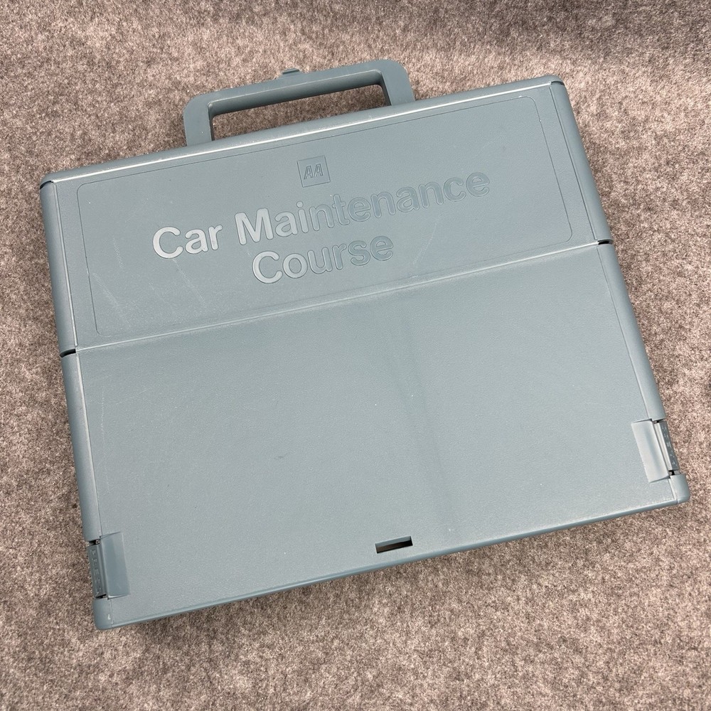AA Car Maintenance Course Complete All Sheets Drive Publications Blue Case