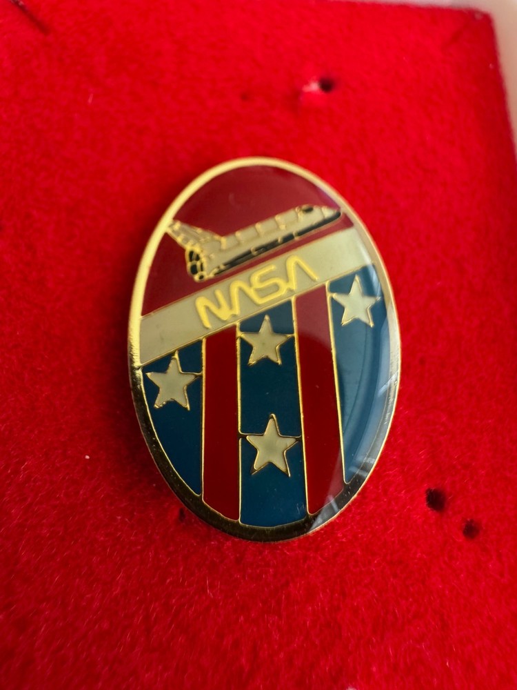 Vintage NASA Space Shuttle Lapel Pin - Missing Backing