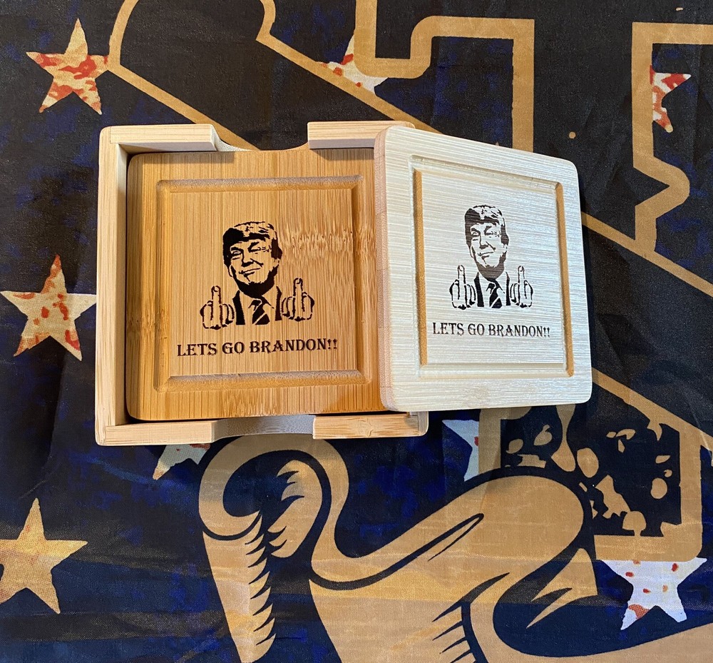 Let’s Go Brandon coasters