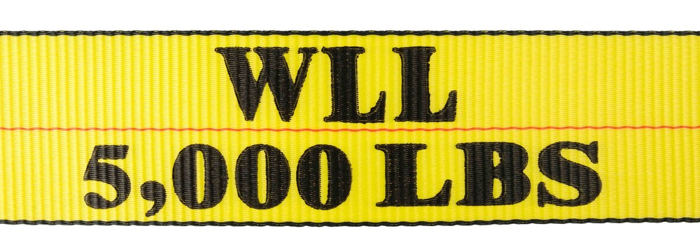 (4 Pack) 3" x 30' Winch Straps w/wire hook, WLL 5000 Flatbed Tie Down Strap