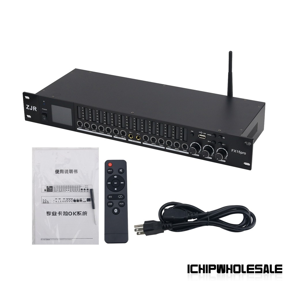 GAX-LD1500 Digital Effects Equalizer Karaoke System Stage Sound Audio Processor