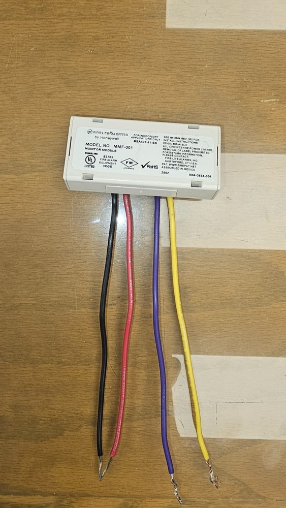 FIRELITE MMF-301 Mini Monitor Module Fire Alarm