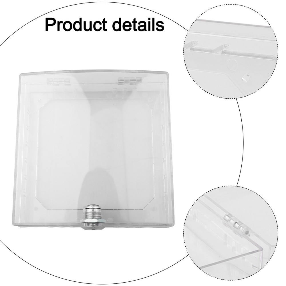 Lockable Transparent Guard Box for Energy Efficient Temperature Control