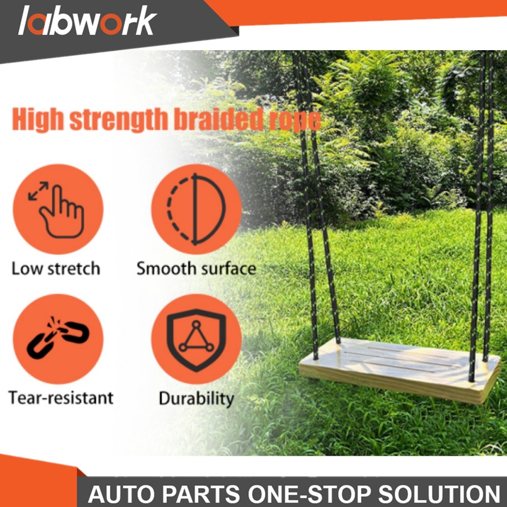 Labwork Double Braid Polyester Bull Rope 6180Lbs Breaking Strength 1/2" × 200'