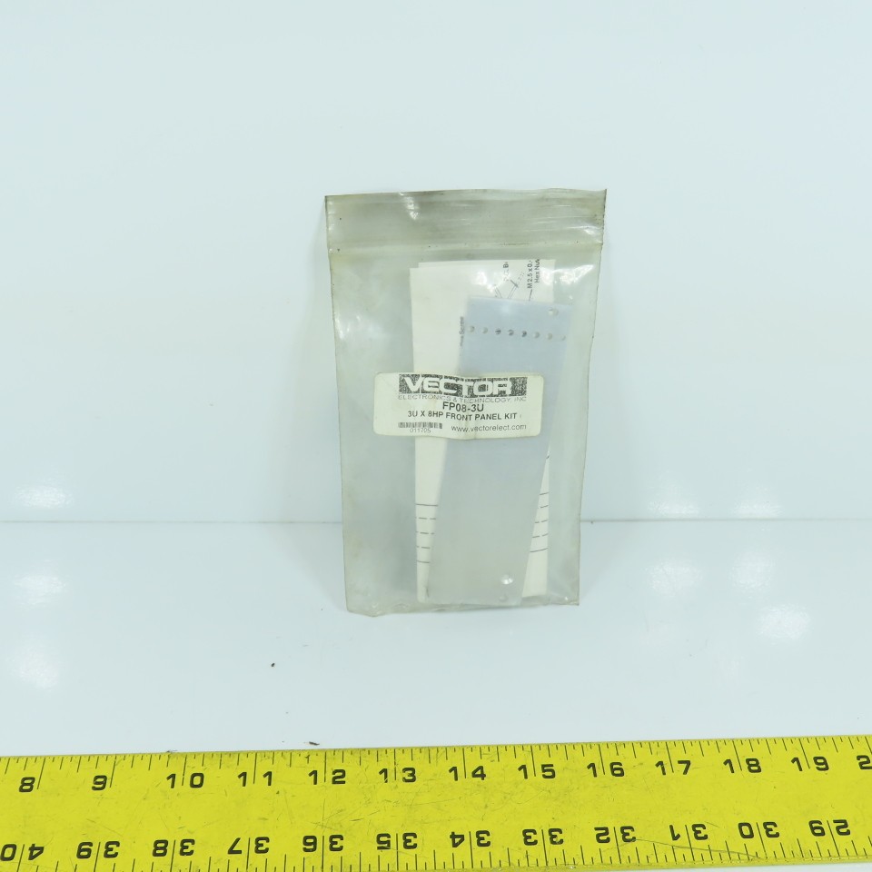 Vector FP08-3U 3U x 8HP Front Panel Kit