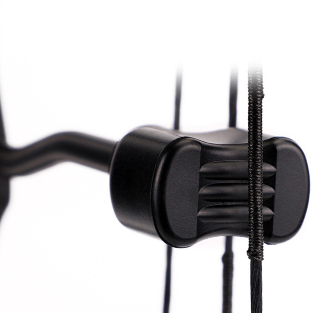 Long lasting performance rubber shock absorber for bowstring maintenance