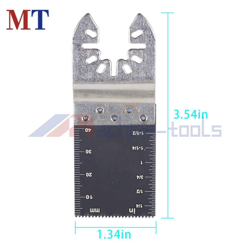 20 Pack Metal Oscillating Tool Multitool Quick Release Oscillating Saw Blades