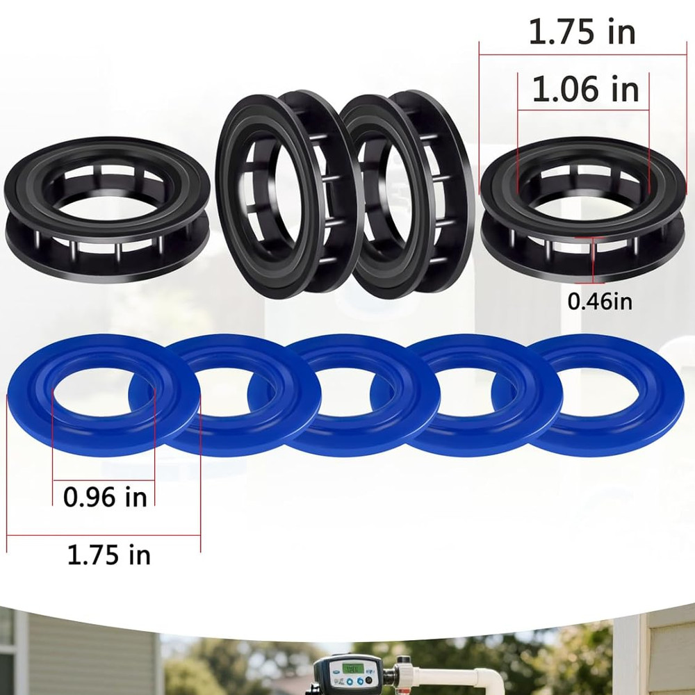 New Upgraded Blue Seals and Spacers Kits For Fleck 5600 Water Softeners 60125-15